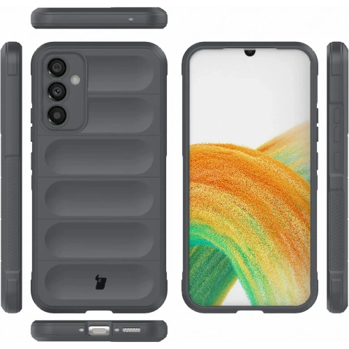 Pancerne etui Bizon Case Tur do Samsung Galaxy A34 5G szare
