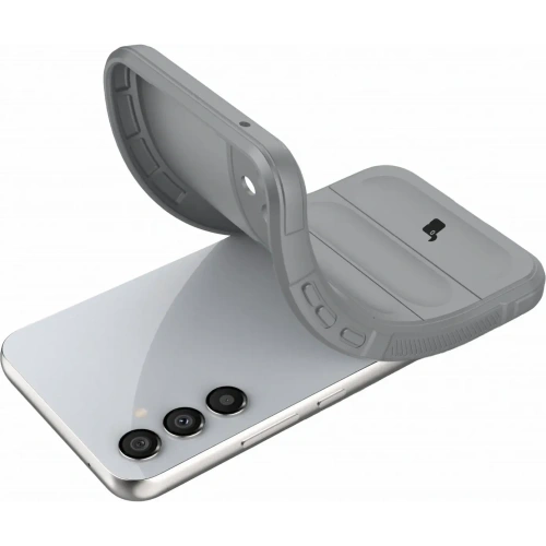 Pancerne etui Bizon Case Tur do Samsung Galaxy A34 5G jasnoszare