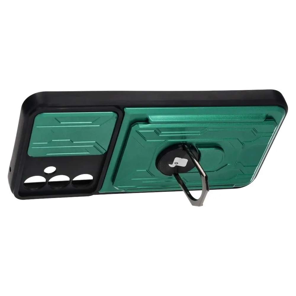 Hurtownia GSM - Bizon Case Camshield Kártyahely Gyűrű Samsung Galaxy A34 5G zöld - BIZ7450 - {ean13} - Hurt