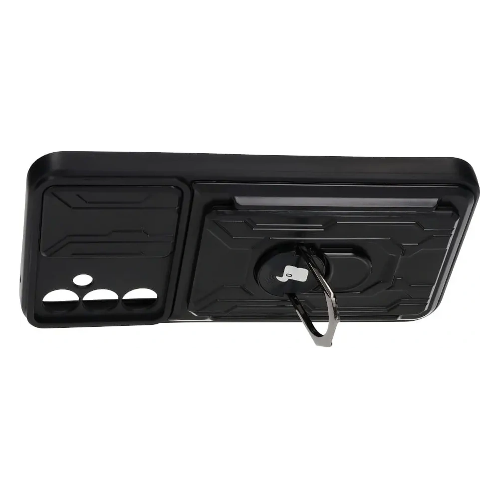 Hurtownia GSM - Etui Bizon Case Camshield Card Slot Ring do Samsung Galaxy A34 5G czarne - BIZ7451 - {ean13} - Hurt