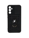 Etui Bizon Case CamShield Ring do Samsung Galaxy A34 5G czarne