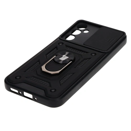 Etui Bizon Case CamShield Ring do Samsung Galaxy A34 5G czarne