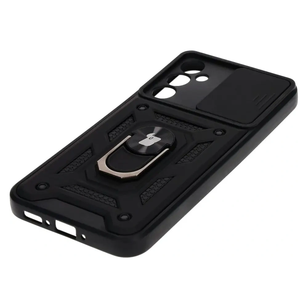 Hurtownia GSM - Etui Bizon Case CamShield Ring do Samsung Galaxy A34 5G czarne - BIZ7452 - {ean13} - Hurt