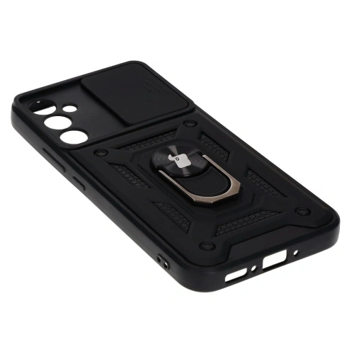 Etui Bizon Case CamShield Ring do Samsung Galaxy A34 5G czarne