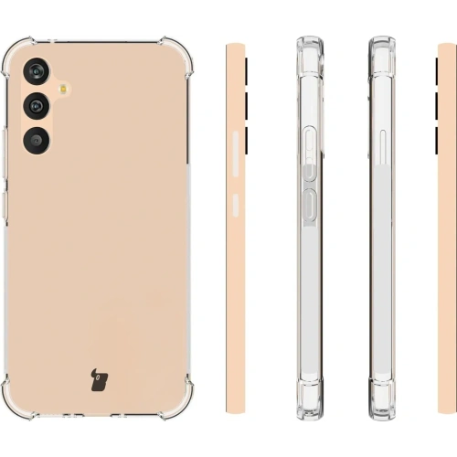 Etui + 2x szkło na ekran Bizon Case Clear Pack do Samsung Galaxy A34 5G przezroczyste