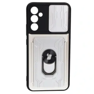 Hurtownia GSM - Bizon Case Camshield Kártyahely Gyűrű Samsung Galaxy A34 5G fehér - BIZ7453 - {ean13} - Hurt