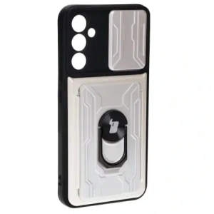 Hurtownia GSM - Bizon Case Camshield Kártyahely Gyűrű Samsung Galaxy A34 5G fehér - BIZ7453 - {ean13} - Hurt