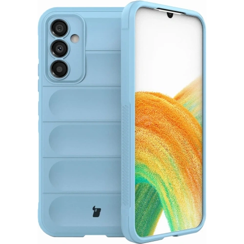Pancerne etui Bizon Case Tur do Samsung Galaxy A34 5G jasnoniebieskie