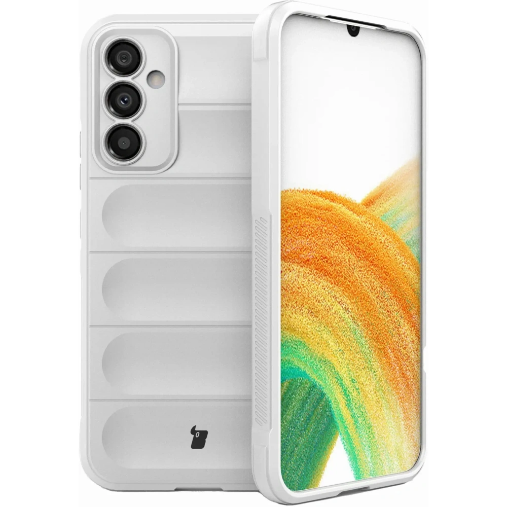 Hurtownia GSM - Pancerne etui Bizon Case Tur do Samsung Galaxy A34 5G białe - BIZ7455 - {ean13} - Hurt