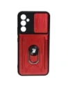 Hurtownia GSM - Bizon Case Camshield Kártyafoglalatos Gyűrű Samsung Galaxy A34 5G piros - BIZ7456 - {ean13} - Hurt