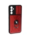 Hurtownia GSM - Etui Bizon Case Camshield Card Slot Ring do Samsung Galaxy A34 5G czerwone - BIZ7456 - {ean13} - Hurt