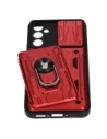 Hurtownia GSM - Etui Bizon Case Camshield Card Slot Ring do Samsung Galaxy A34 5G czerwone - BIZ7456 - {ean13} - Hurt