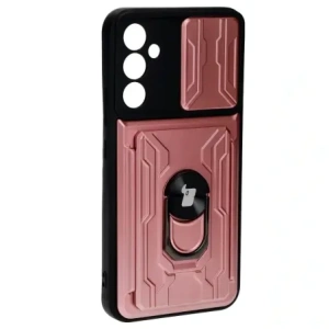 Hurtownia GSM - Bizon Case Camshield Kártyafoglalatos Gyűrű Samsung Galaxy A34 5G világos rózsaszín - BIZ7458 - {ean13} - Hurt