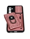 Hurtownia GSM - Bizon Case Camshield Kártyafoglalatos Gyűrű Samsung Galaxy A34 5G világos rózsaszín - BIZ7458 - {ean13} - Hurt