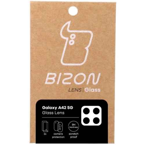 Szkło na aparat Bizon Glass Lens do Samsung Galaxy A42 5G [2 PACK]