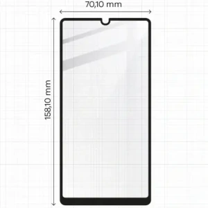 Hurtownia GSM - Bizon Glass Edge 2x edzett üveg + lencsevédő Samsung Galaxy A42 5G fekete - BIZ7460 - {ean13} - Hurt