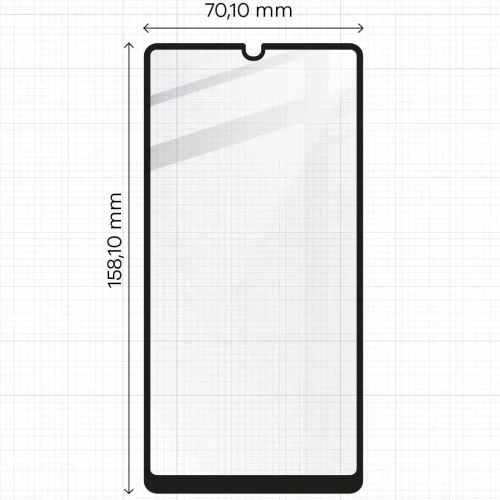 2x szkło hartowane Bizon Glass Edge + ochrona na obiektyw Samsung Galaxy A42 5G czarne