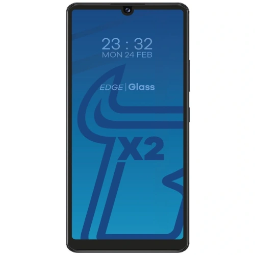 2x szkło hartowane Bizon Glass Edge + ochrona na obiektyw Samsung Galaxy A42 5G czarne
