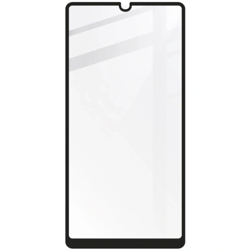 2x szkło hartowane Bizon Glass Edge + ochrona na obiektyw Samsung Galaxy A42 5G czarne