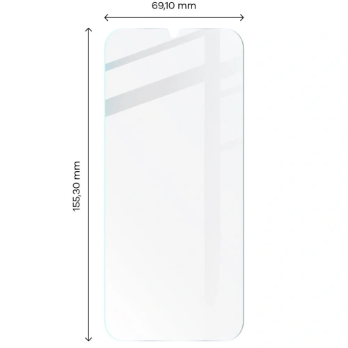 3x szkło hartowane Bizon Glass Clear do Samsung Galaxy A42 5G