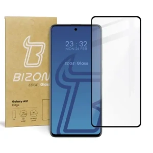 Hurtownia GSM - Bizon Glass Edge Samsung Galaxy A51 fekete - BIZ1088 - {ean13} - Hurt