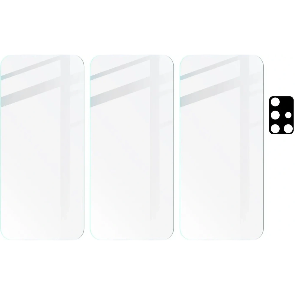 Hurtownia GSM - Bizon Glass Clear 3x edzett üveg + lencse üveg Samsung Galaxy A51 - BIZ7463 - {ean13} - Hurt