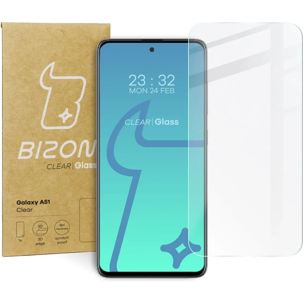 Hurtownia GSM - Tvrzené sklo Bizon Glass Clear pro Samsung Galaxy A51 - BIZ1090 - {ean13} - Hurt