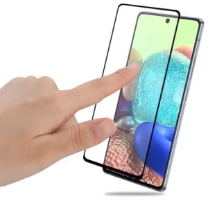 Wholesale Bizon Glass Edge 2x tempered glass + lens protection Samsung Galaxy A51 black - BIZ7464 - {ean13} - Hurt