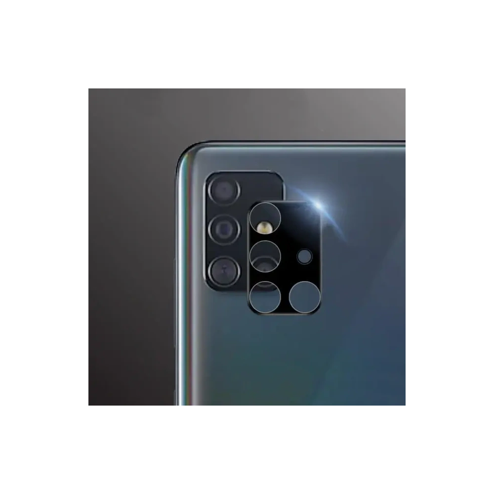 Hurtownia GSM - Bizon Glass Edge 2x edzett üveg + lencsevédő Samsung Galaxy A51 fekete - BIZ7464 - {ean13} - Hurt