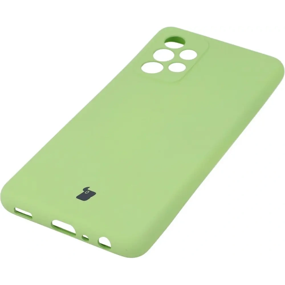 Hurtownia GSM - Etui Bizon Case Silicone do Galaxy A52s 5G, A52 5G, A52 4G, jasnozielone - BIZ7465 - {ean13} - Hurt