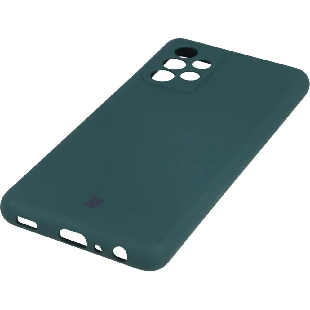 Hurtownia GSM - Bizon Case Silikon Samsung Galaxy A52s 5G A52 5G A52 4G dunkelgrün - BIZ7466 - {ean13} - Hurt