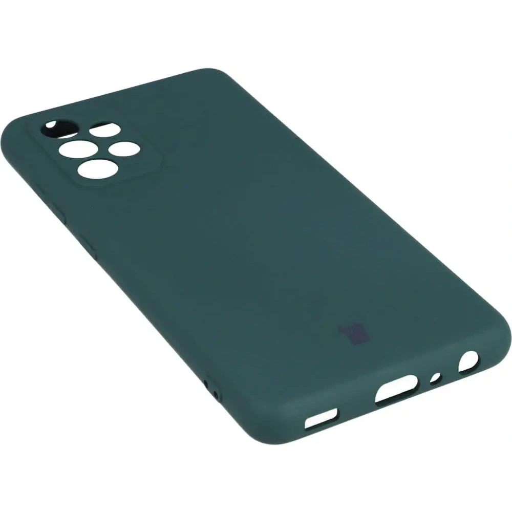 Hurtownia GSM - Bizon Case Silikon Samsung Galaxy A52s 5G A52 5G A52 4G dunkelgrün - BIZ7466 - {ean13} - Hurt