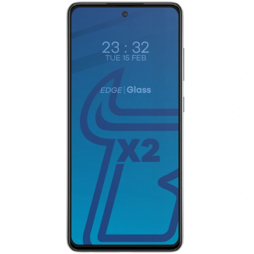 Szkło hartowane Bizon Glass Edge - [2 PACK] + ochrona na obiektyw Samsung Galaxy A52s 5G A52 4G/5G czarne