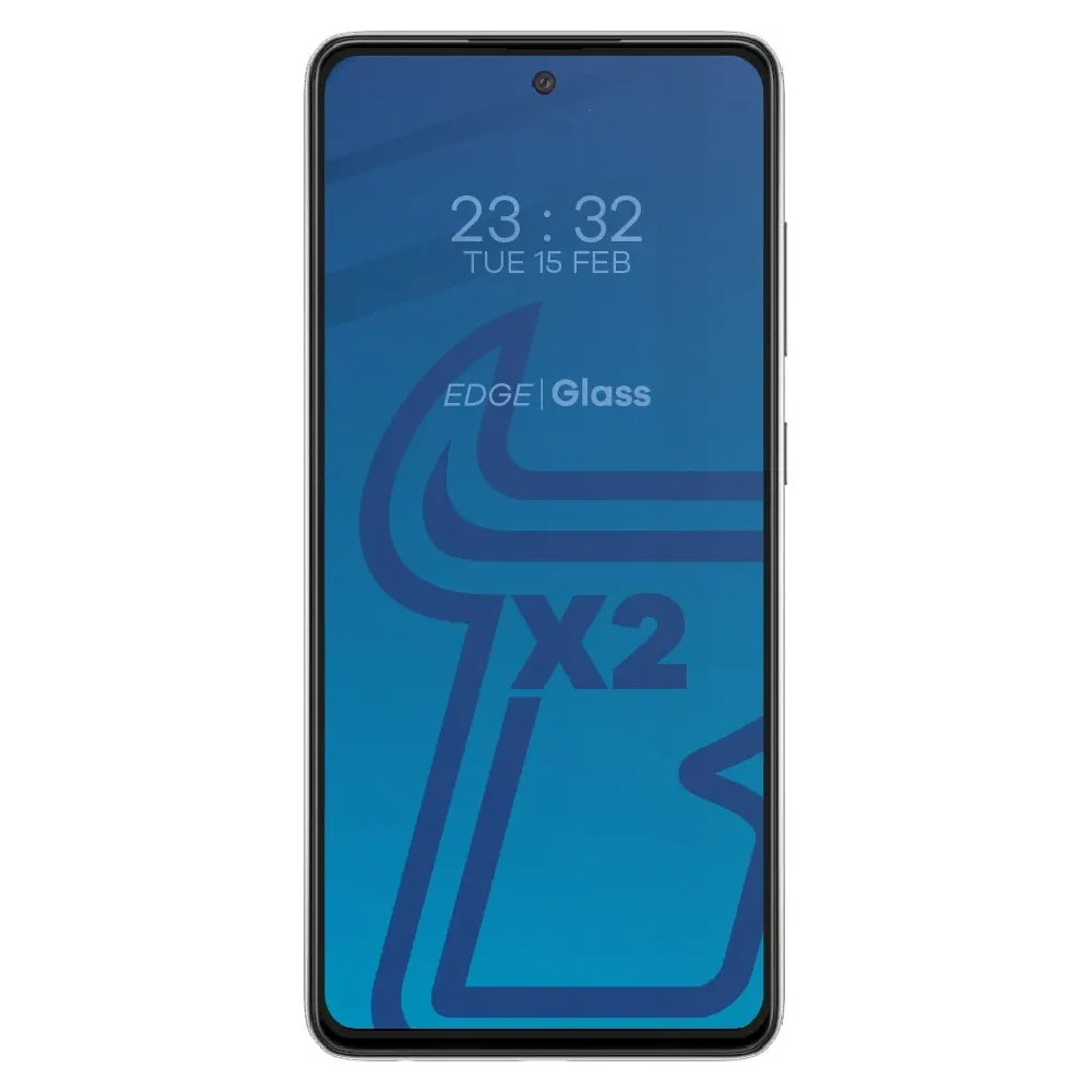 Hurtownia GSM - Bizon Glass Edge edzett üveg - [2 PACK] + lencse védelem Samsung Galaxy A52s 5G A52 4G/5G fekete - BIZ1096 - {ean13} - Hurt