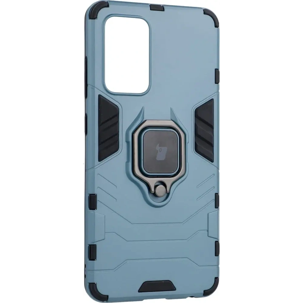 Hurtownia GSM - Etui Bizon Case Armor Ring do Samsung Galaxy A52 4G / 5G niebieskie - BIZ7468 - {ean13} - Hurt