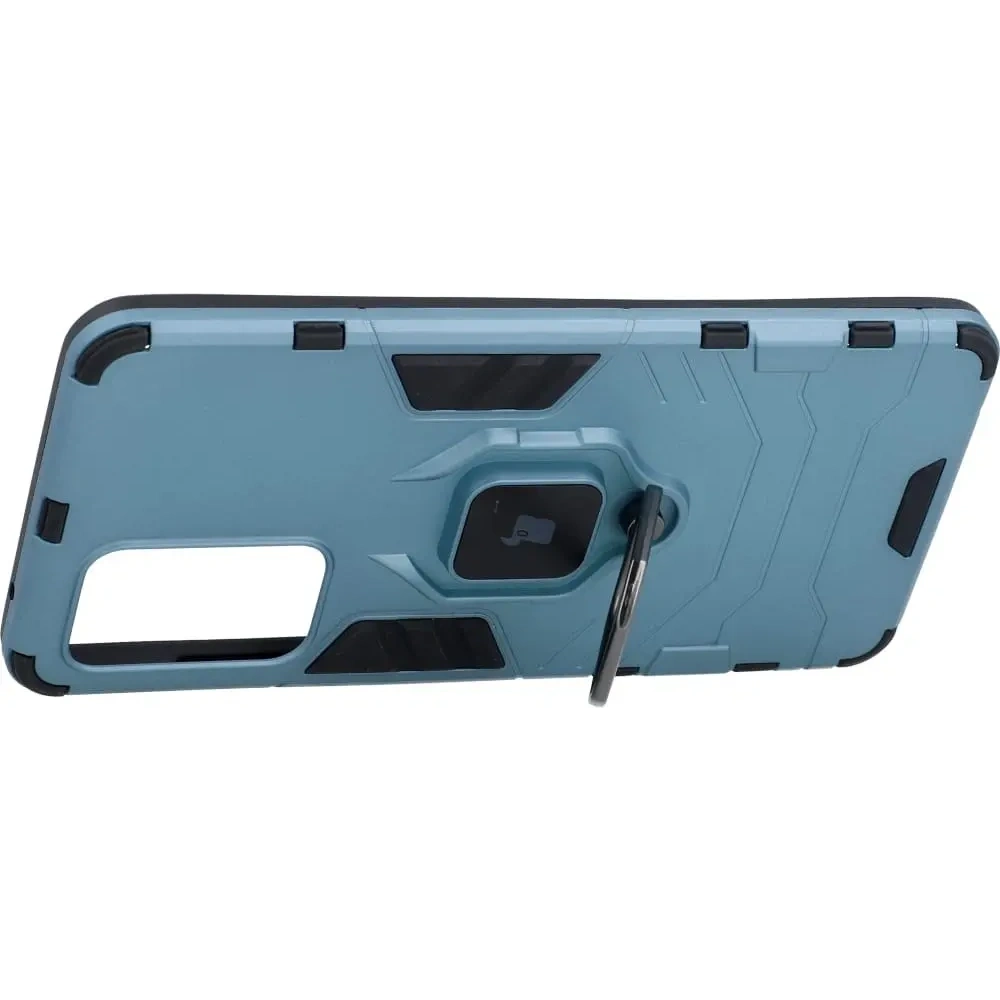 Hurtownia GSM - Etui Bizon Case Armor Ring do Samsung Galaxy A52 4G / 5G niebieskie - BIZ7468 - {ean13} - Hurt
