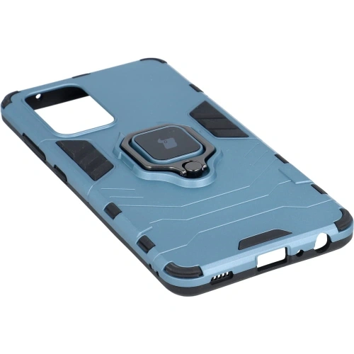 Etui Bizon Case Armor Ring do Samsung Galaxy A52 4G / 5G niebieskie