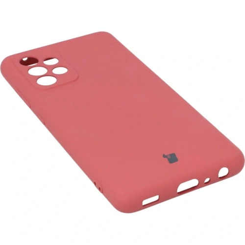 Etui Bizon Case Silicone do Samsung Galaxy A52s 5G A52 5G A52 4G ciemny róż