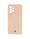 Etui Bizon Case Silicone do Samsung Galaxy A52s 5G A52 5G A52 4G jasnoróżowe