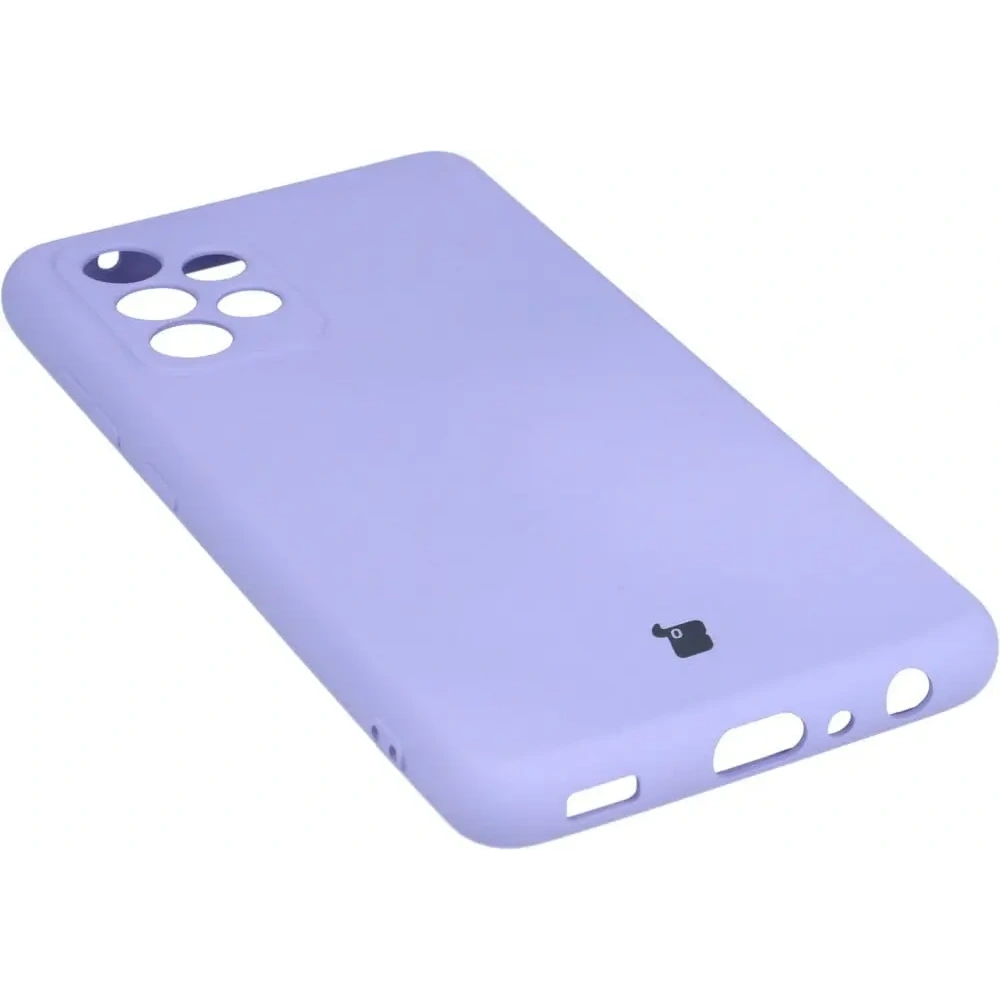 Hurtownia GSM - Etui Bizon Case Silicone do Samsung Galaxy A52s 5G A52 5G A52 4G jasnofioletowe - BIZ7471 - {ean13} - Hurt