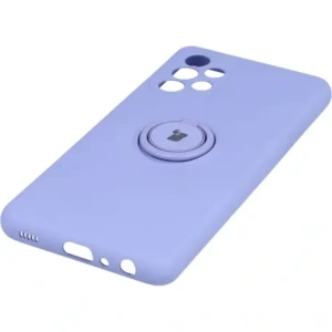 Hurtownia GSM - Etui Bizon Case Silicone Ring do Galaxy A52s, A52 5G/4G, fioletowe - BIZ7472 - {ean13} - Hurt