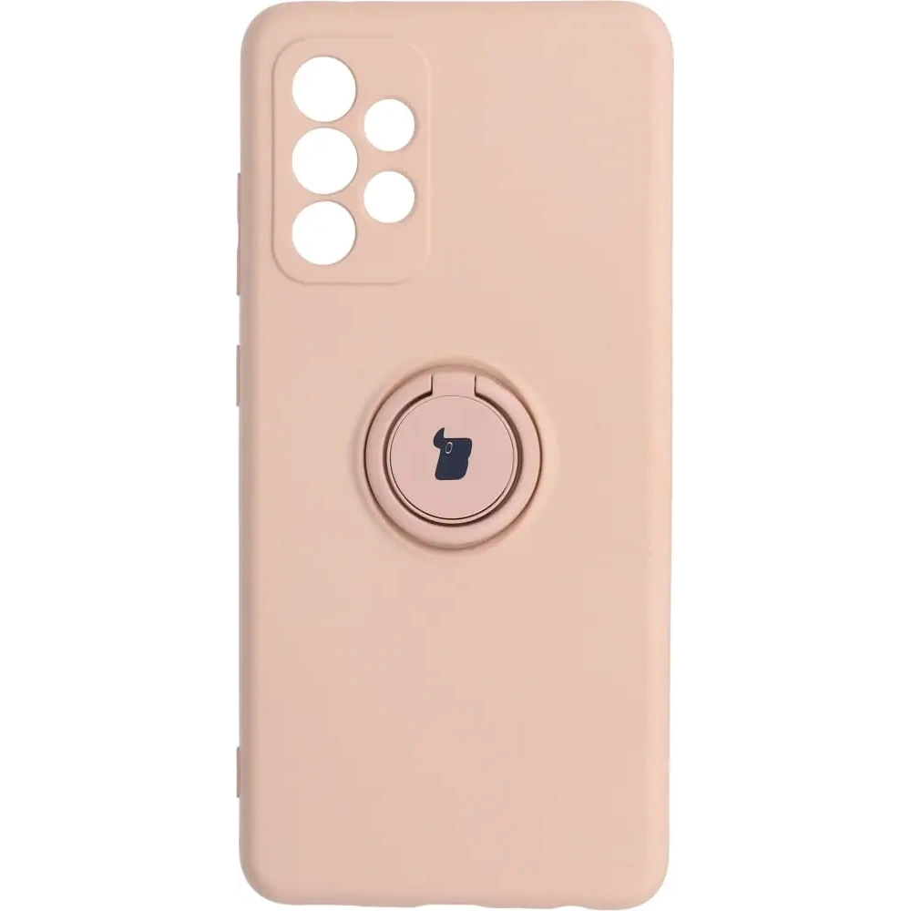 Wholesale Bizon Case Silicone Ring Samsung Galaxy A52s / A52 5G/4G light pink - BIZ7473 - {ean13} - Hurt