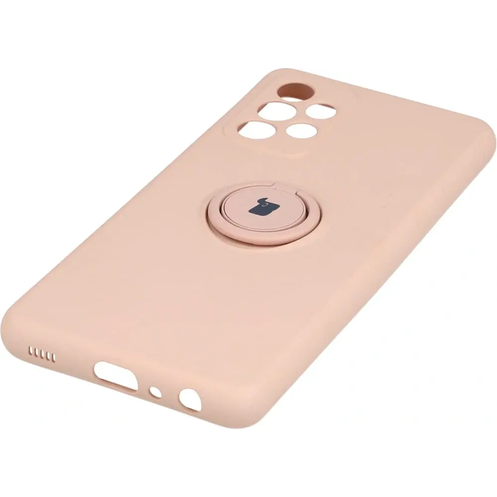 Hurtownia GSM - Bizon Case Szilikon Gyűrű Samsung Galaxy A52s / A52 5G/4G világos rózsaszín - BIZ7473 - {ean13} - Hurt