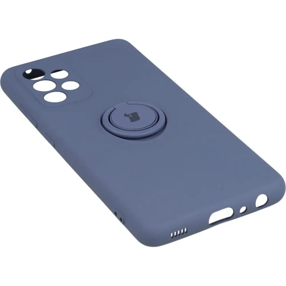 Hurtownia GSM - Bizon Case Szilikon Gyűrű Samsung Galaxy A52s / A52 5G/4G szürke - BIZ7474 - {ean13} - Hurt