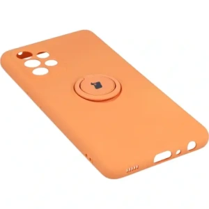 Hurtownia GSM - Etui Bizon Case Silicone Ring do Galaxy A52s, A52 5G/4G, pomarańczowe - BIZ7475 - {ean13} - Hurt