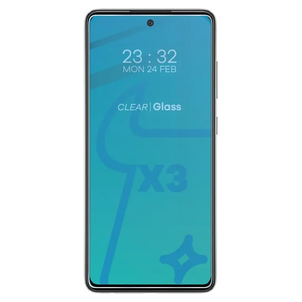 Hurtownia GSM - Bizon üveg Tiszta edzett üveg - 3 db. + lencse üveg Samsung Galaxy A52s 5G A52 4G/5G - BIZ1108 - {ean13} - Hurt