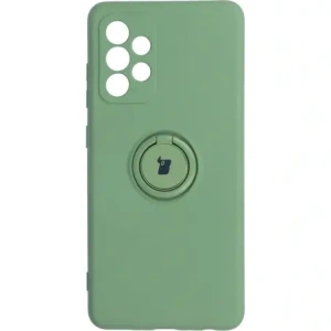 Hurtownia GSM - Etui Bizon Case Silicone Ring do Galaxy A52s, A52 5G/4G, jasnozielone - BIZ7476 - {ean13} - Hurt