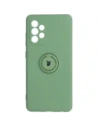 Bizon Case Silikonring Samsung Galaxy A52s / A52 5G/4G hellgrün