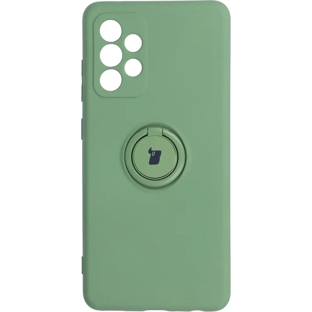 Hurtownia GSM - Etui Bizon Case Silicone Ring do Galaxy A52s, A52 5G/4G, jasnozielone - BIZ7476 - {ean13} - Hurt