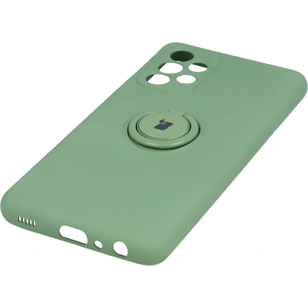 Hurtownia GSM - Etui Bizon Case Silicone Ring do Galaxy A52s, A52 5G/4G, jasnozielone - BIZ7476 - {ean13} - Hurt
